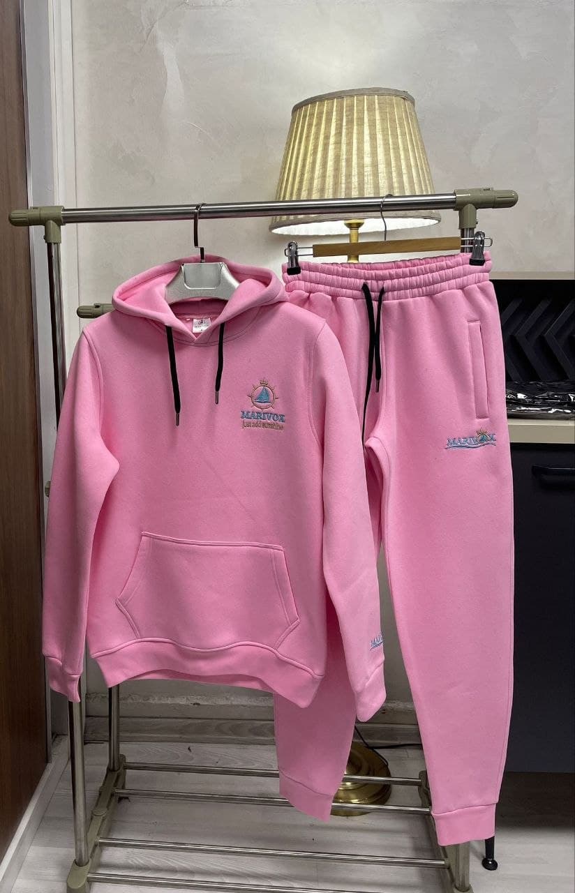 Sunset Signal Set in Signal Pink